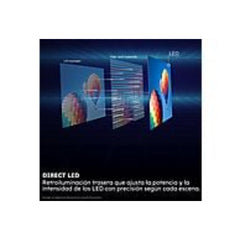 Haier H55K85FUX TV 4K UHD de 55 polegadas, preta | Google TV | Design sem moldura | Som de 30 W