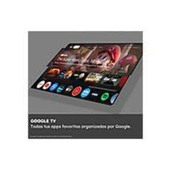 Haier H55K85FUX TV 4K UHD de 55 polegadas, preta | Google TV | Design sem moldura | Som de 30 W