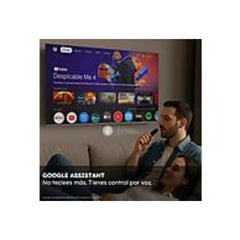 Haier H55K85FUX TV 4K UHD de 55 polegadas, preta | Google TV | Design sem moldura | Som de 30 W