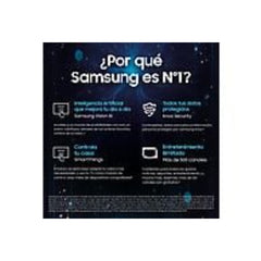 TV Samsung TU55U7025FKXXC Preto 55 Polegadas 4K UHD | Smart TV Tizen Gaming Hub
