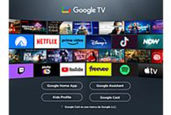 TV TCL 55P6K Preto 55 Polegadas 4K UHD | Google TV Processador AiPQ Dolby Atmos