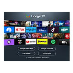 TV TCL 65P6K Preto 65 Polegadas 4K UHD | Google TV Processador AiPQ Dolby Atmos