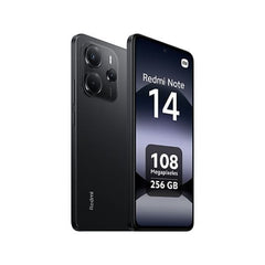 Smartphone Xiaomi Redmi Note 14 Preto Meia-Noite 256GB com ecrã AMOLED de 6,67 polegadas e 4G