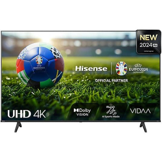 TV 43 polegadas 4K UHD VIDAA OS Preto | HDMI 2.1 (ALLM/VRR) Dolby Vision