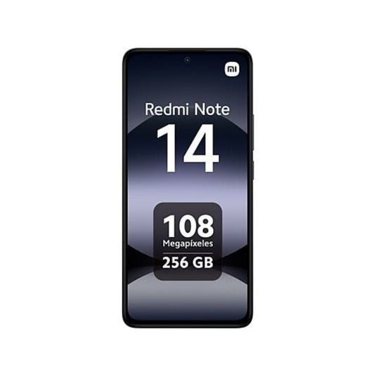 Smartphone Xiaomi Redmi Note 14 Preto Meia-Noite 256GB com ecrã AMOLED de 6,67 polegadas e 4G
