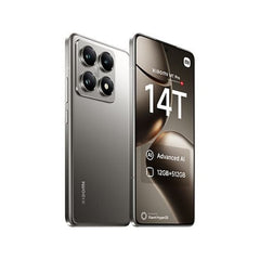 Smartphone Xiaomi 14T Pro Cinzento Titânio 512 GB 6,67 polegadas 1.5K 144 Hz