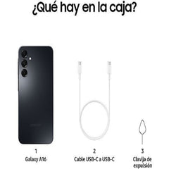 Samsung Galaxy A16 LTE Preto 128 GB Smartphone 6,7 polegadas Super AMOLED