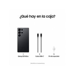 Samsung Galaxy S25 Ultra Titanium Black Smartphone 256 GB 6,9 Polegadas WQHD+ 5G