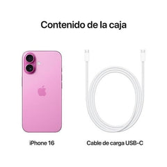 Apple iPhone 16 Rosa 128 GB Smartphone 6.1 Polegadas Chip A18 Bionic 5G